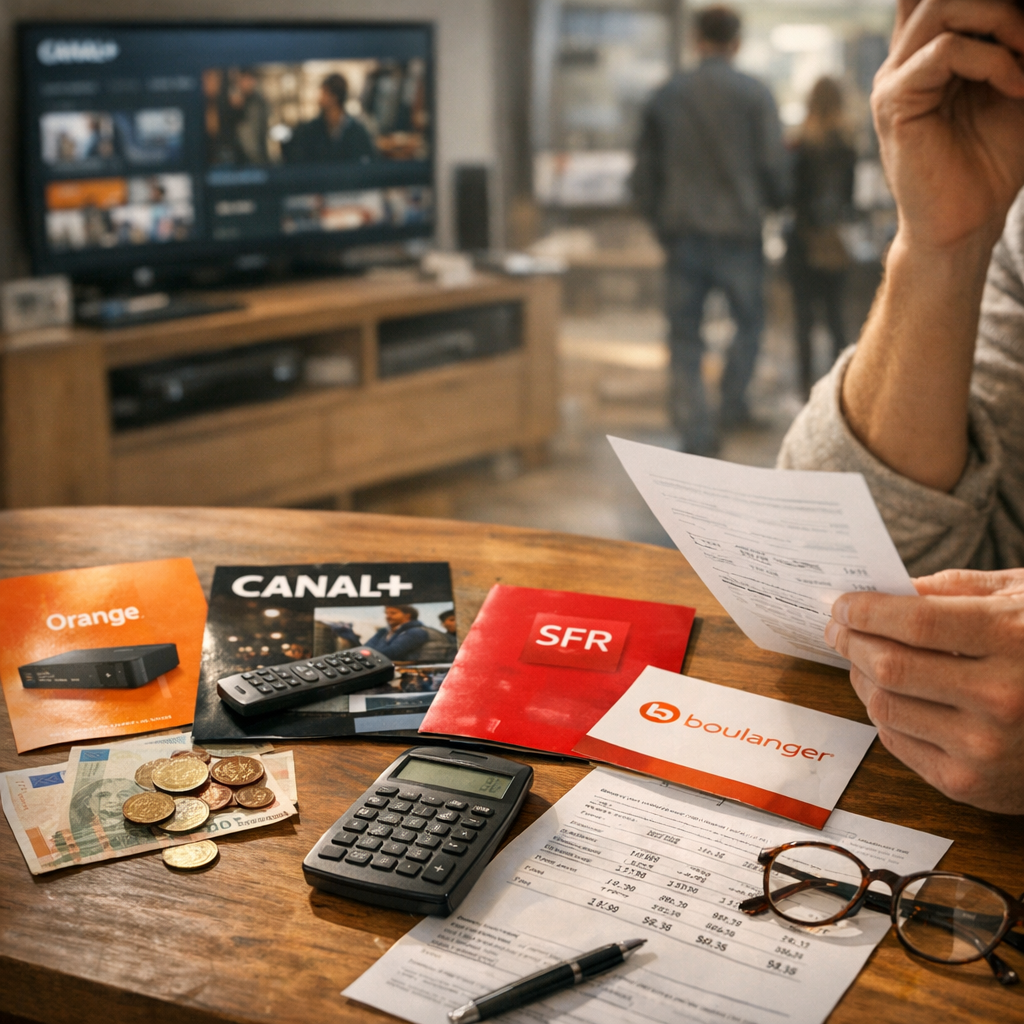 Canal+ en direct, Orange, SFR ou Boulanger : où l’écart de prix se joue vraiment ?