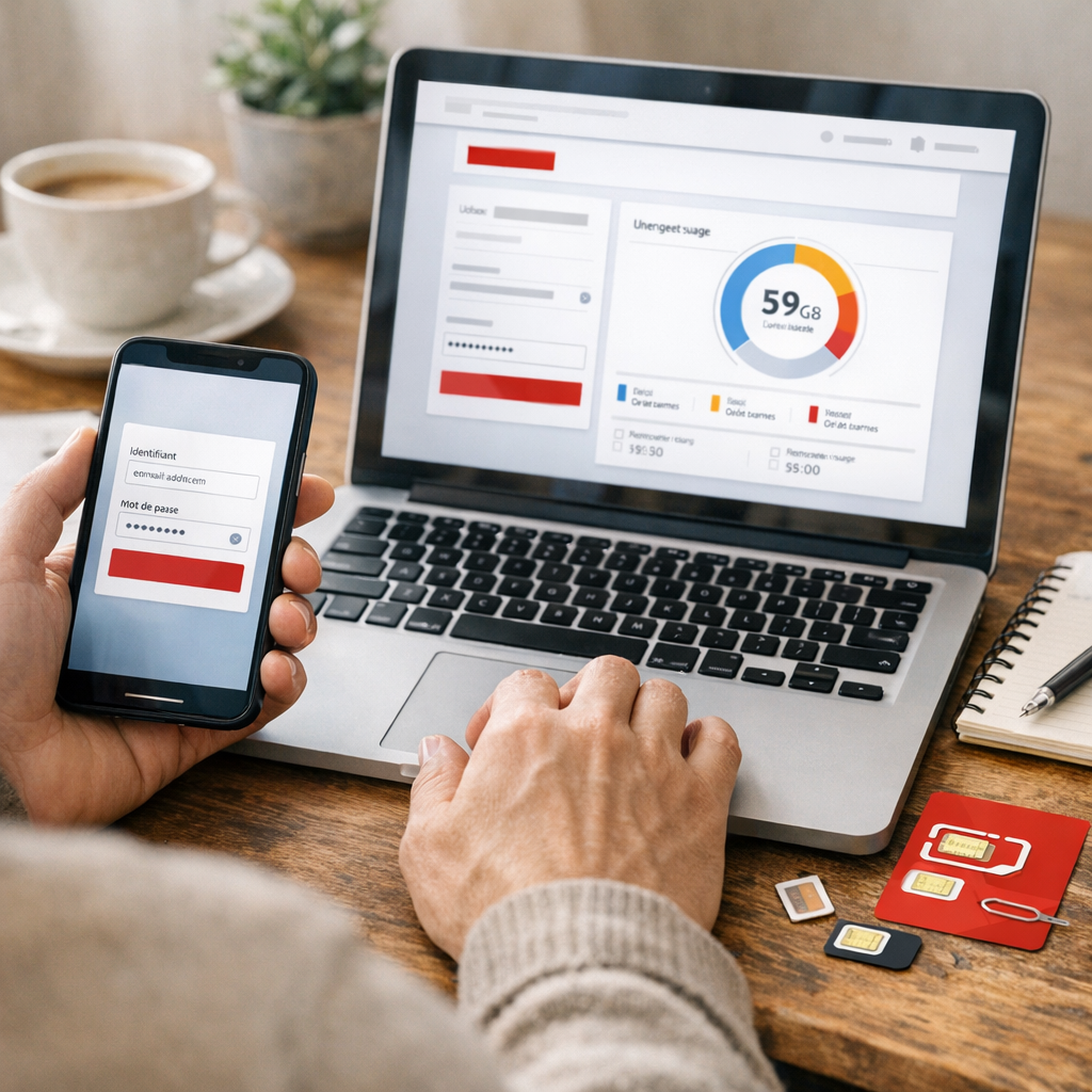 Espace client Auchan Telecom : identifiant, suivi conso et carte SIM