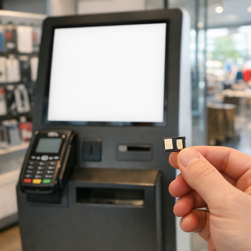 Les Bornes Free simplifient l’obtention d’une carte SIM