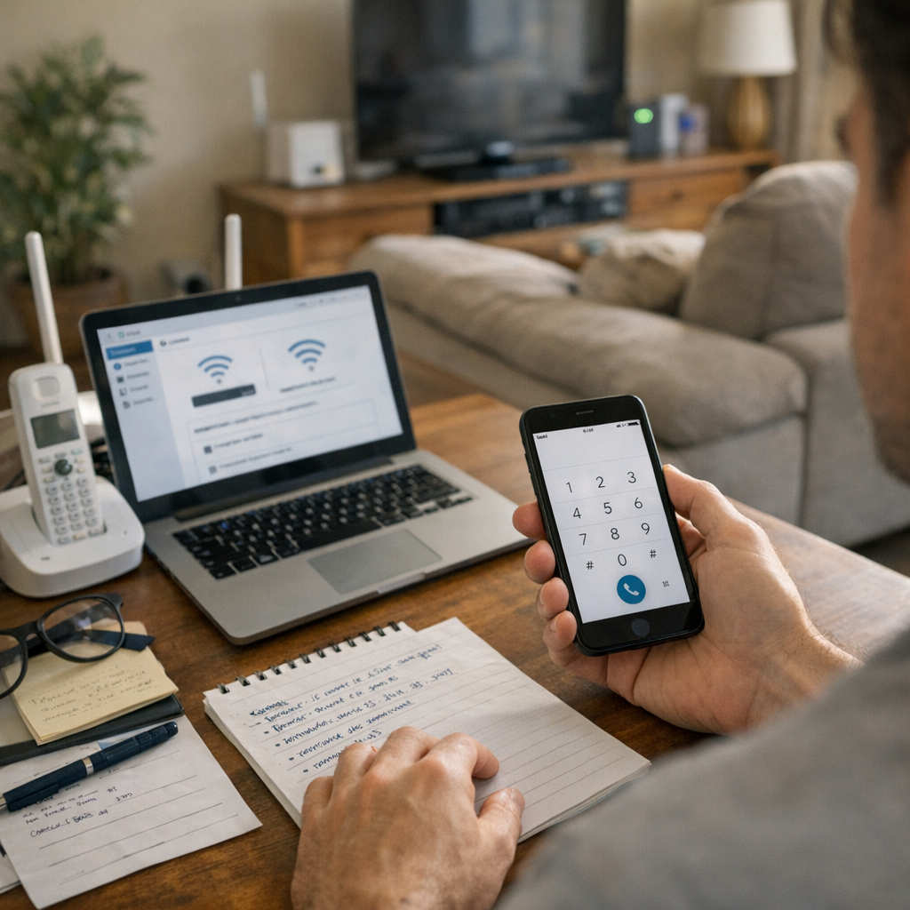 Assistance technique fixe et mobile : les bons réflexes avant l’appel