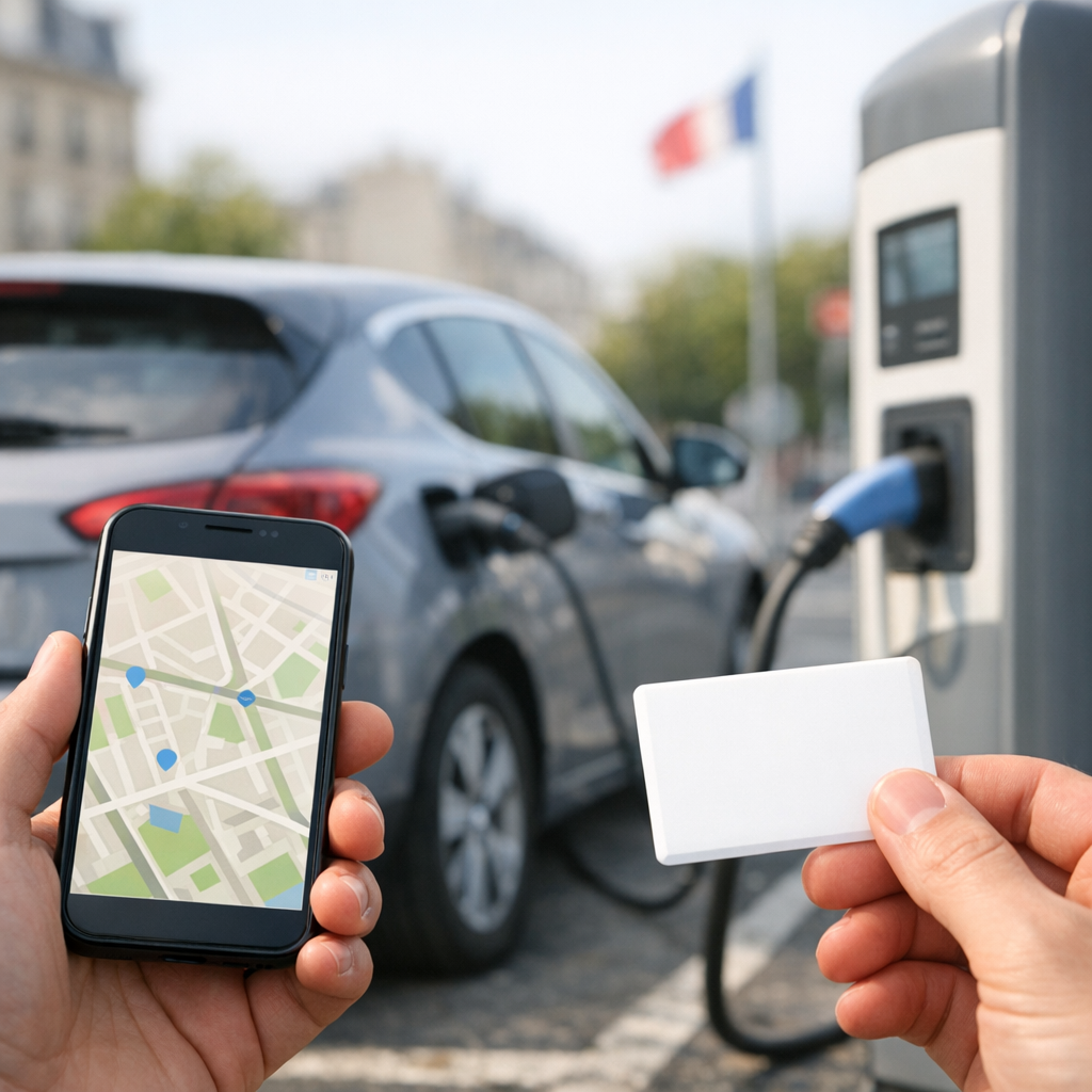La Carte des bornes de recharge pour voiture électrique : usages