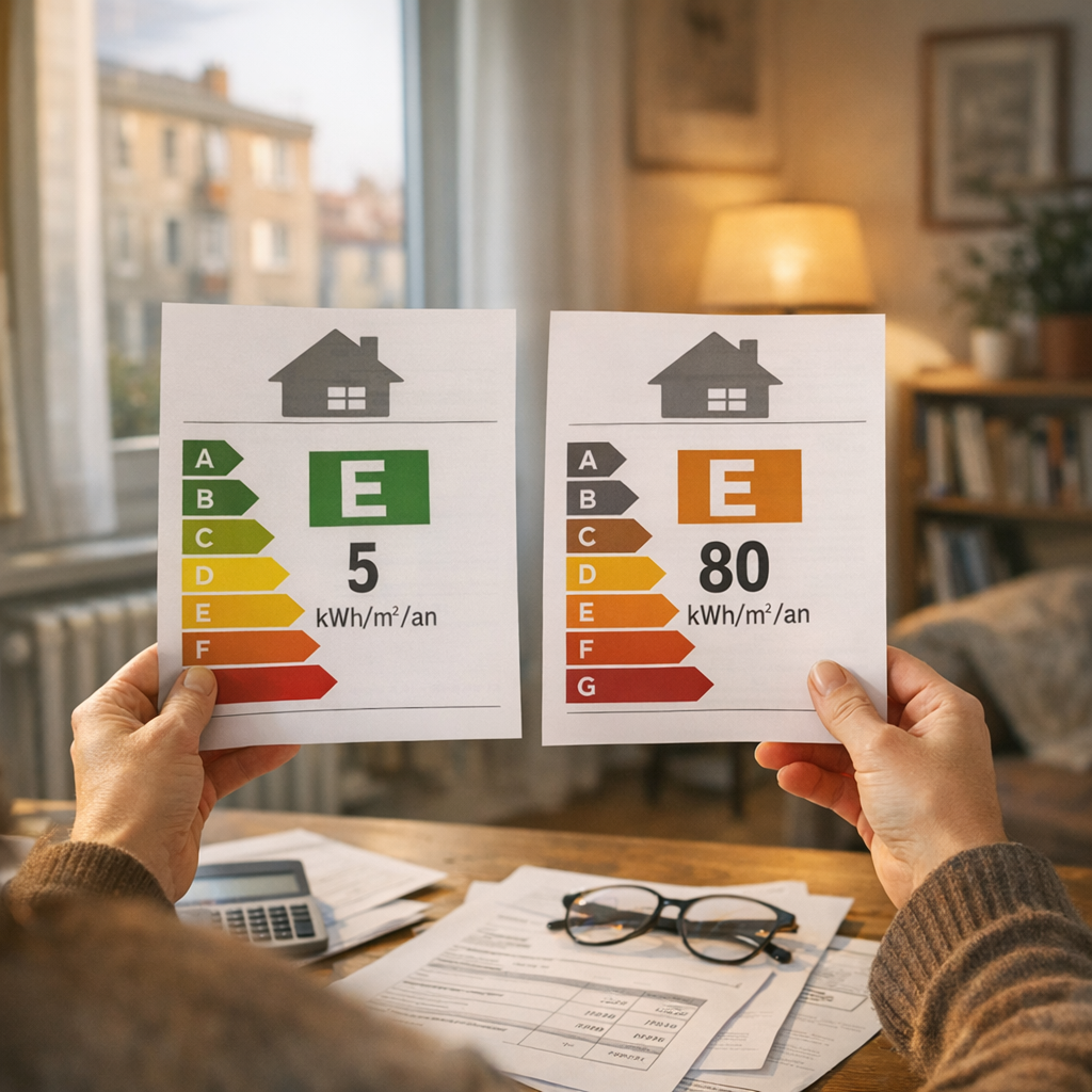 L’angle oublié : votre logement E est-il à 5 ou à 80 kWh/m²/an du D ?