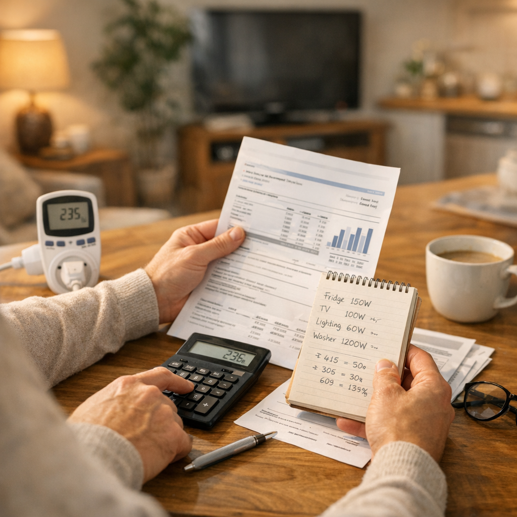 Comment calculer sa consommation électrique sans se tromper