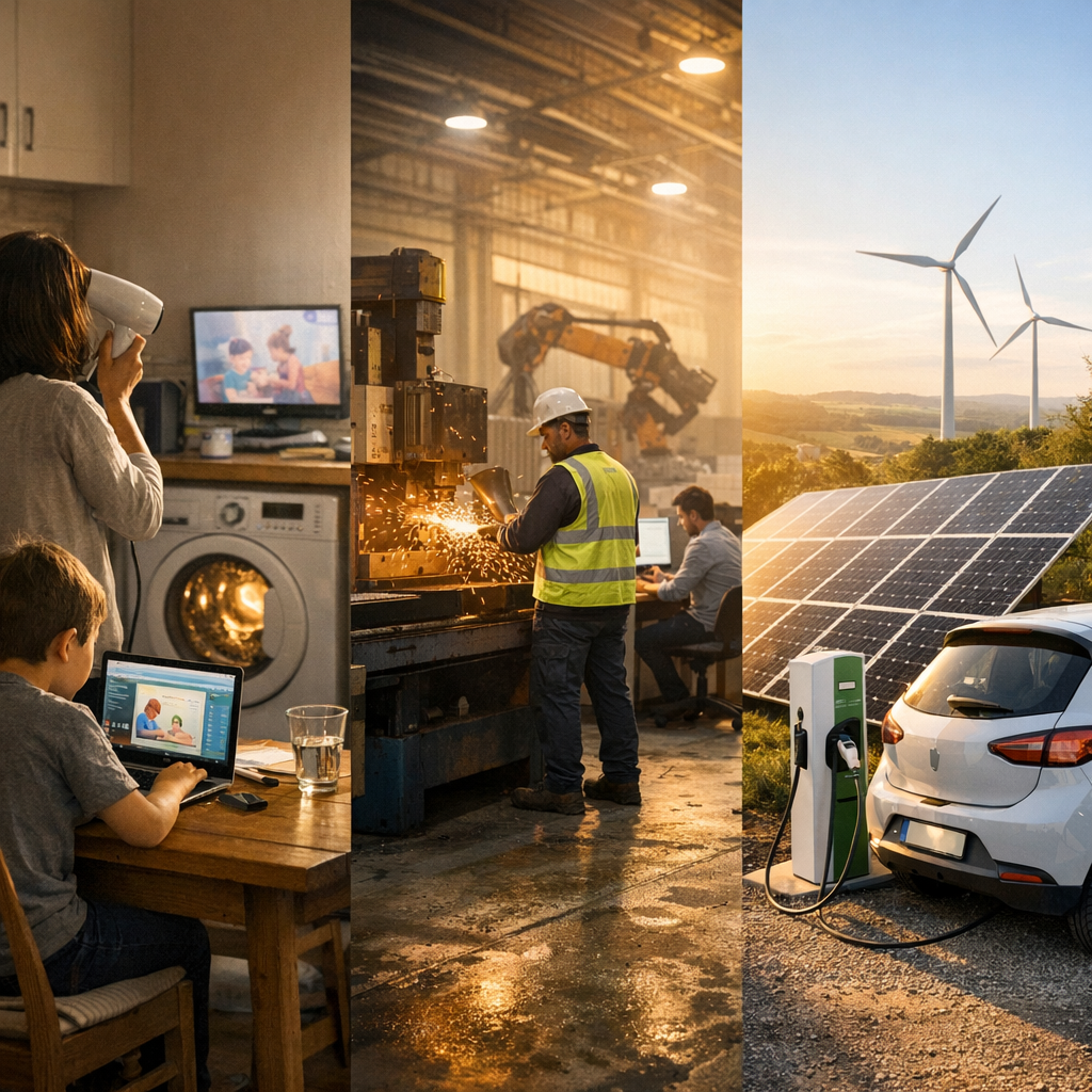 Quels usages tirent la demande électrique des ménages, des entreprises et des territoires&nbsp;?