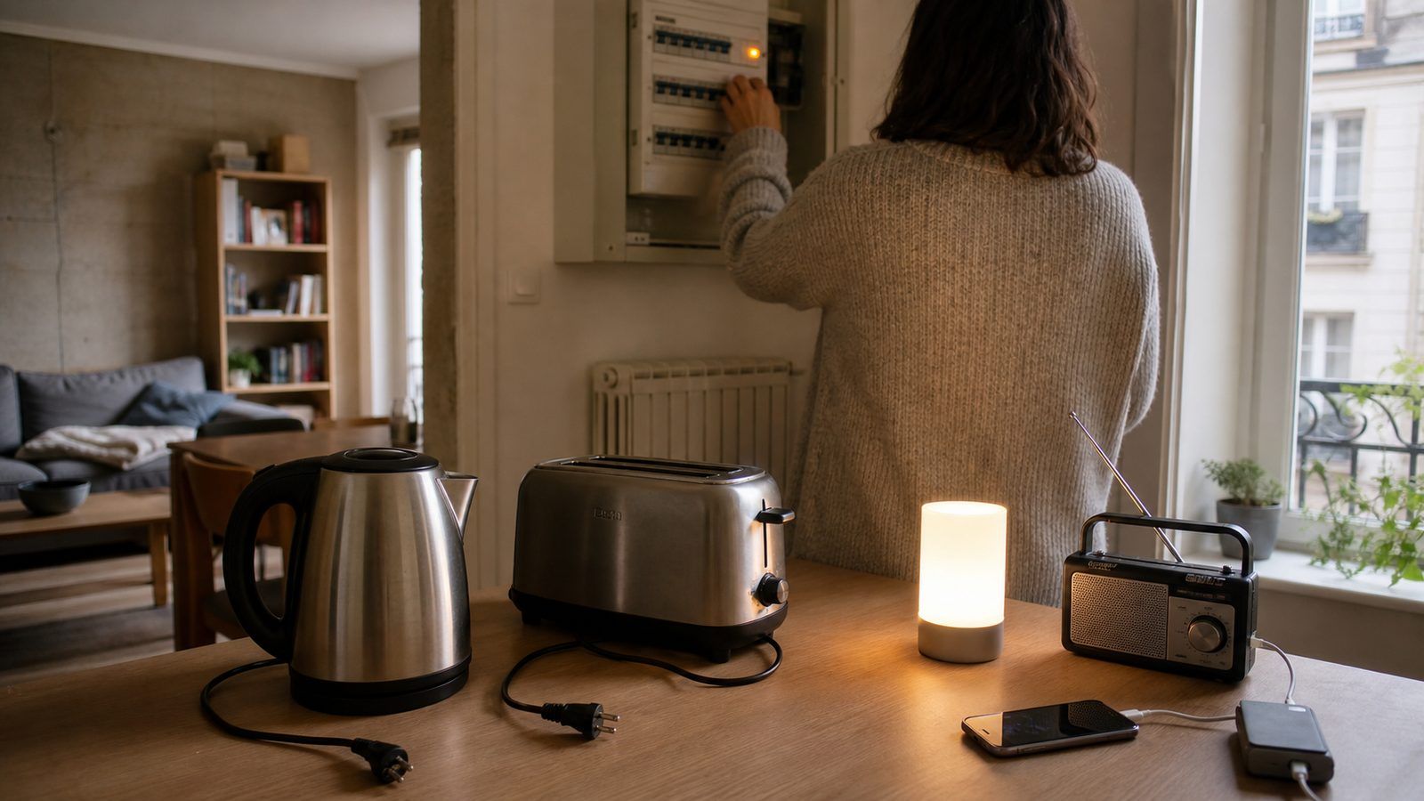 Après un impayé, combien de temps l’électricité est-elle maintenue et quels appareils restent utilisables à 1 kVA