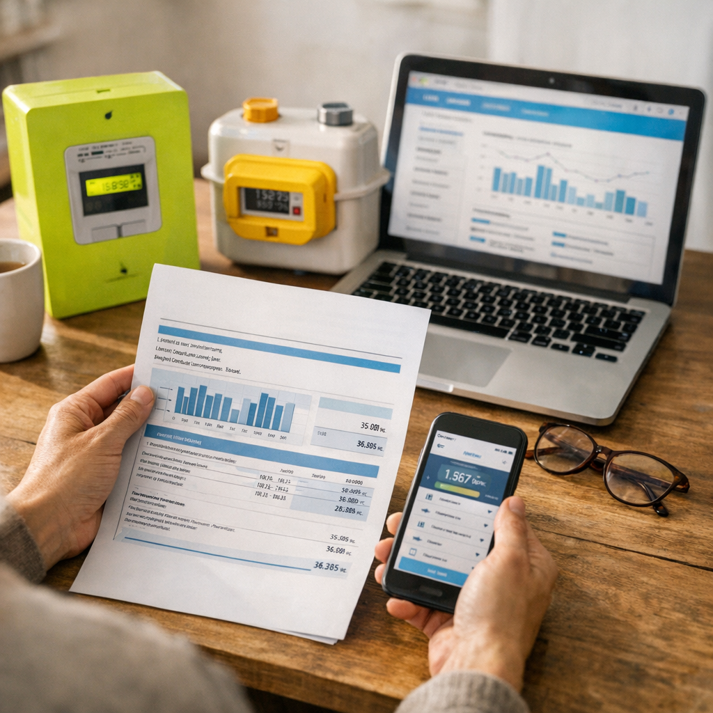 Voir et comparer sa consommation : Linky, Gazpar, facture ENGIE