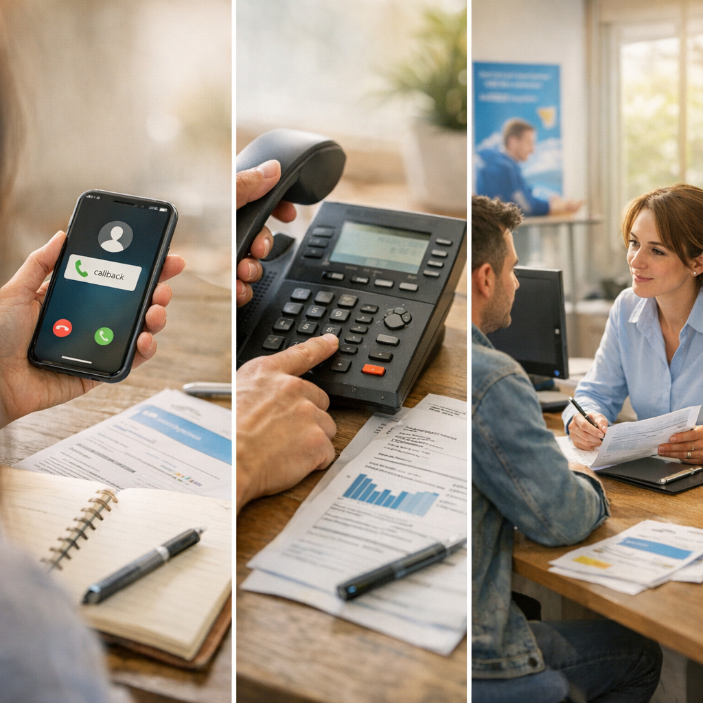 Téléphone, rappel, espace client ou agence locale&nbsp;: choisir le canal qui laisse une trace