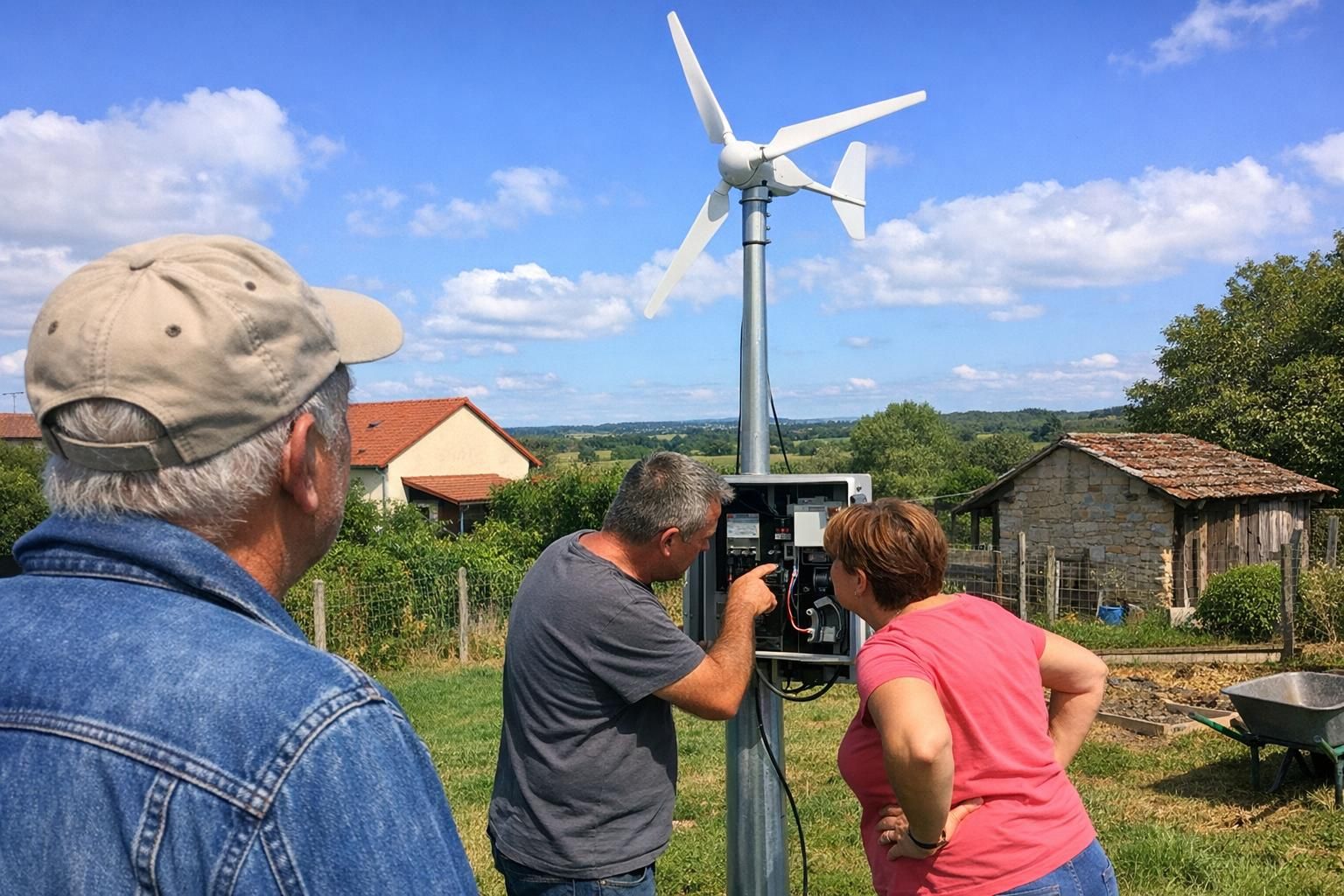 Terrain venté : éolienne domestique faut-il installer ?