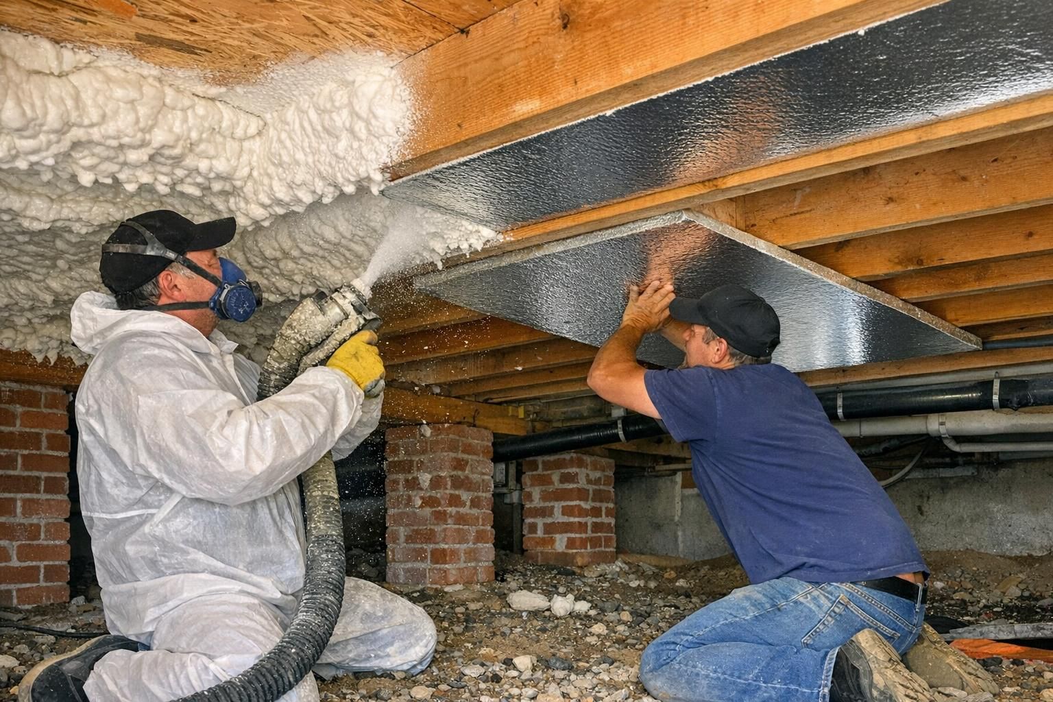 Isolation plancher bas vide sanitaire : 5 choix décisifs