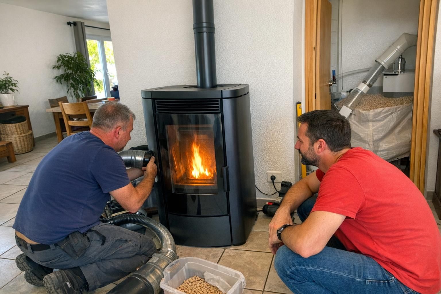Poêle à granulés installer dans maison : 7 choix décisifs