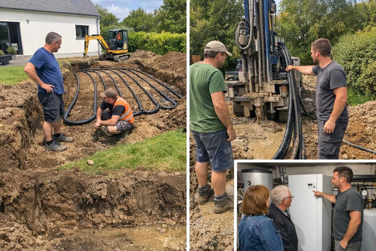 Pompe à chaleur géothermique coût installation : 5 arbitrages