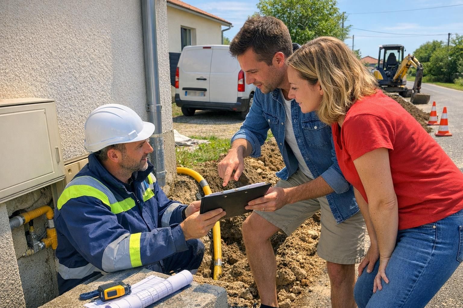 Raccordement gaz naturel coût : 5 points qui changent le devis