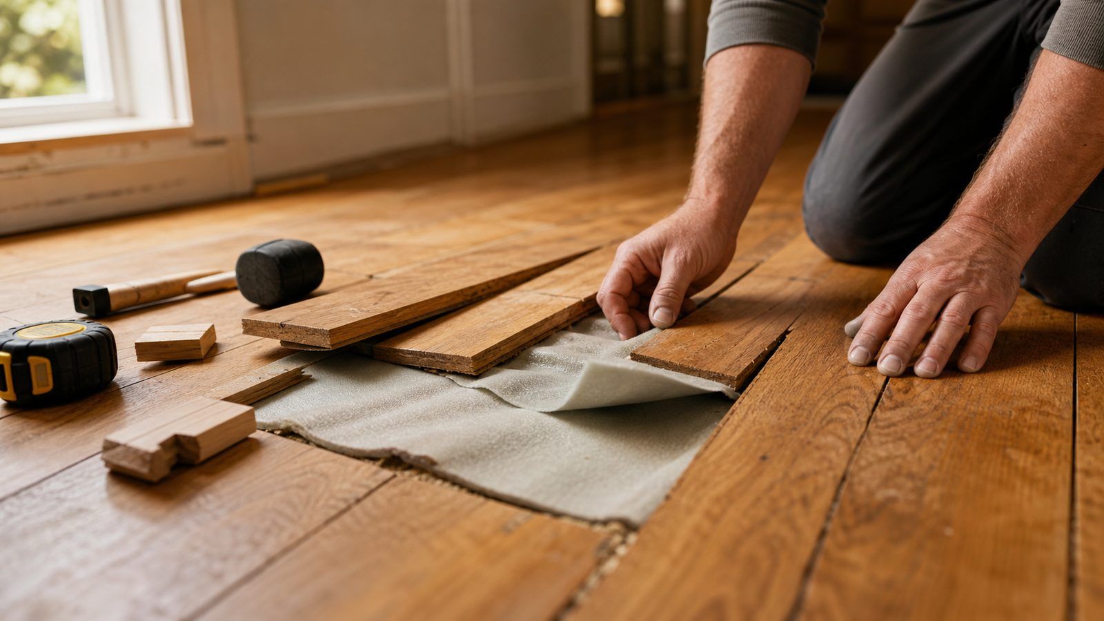 Éviter les erreurs qui aggravent les bruits d'un plancher bois