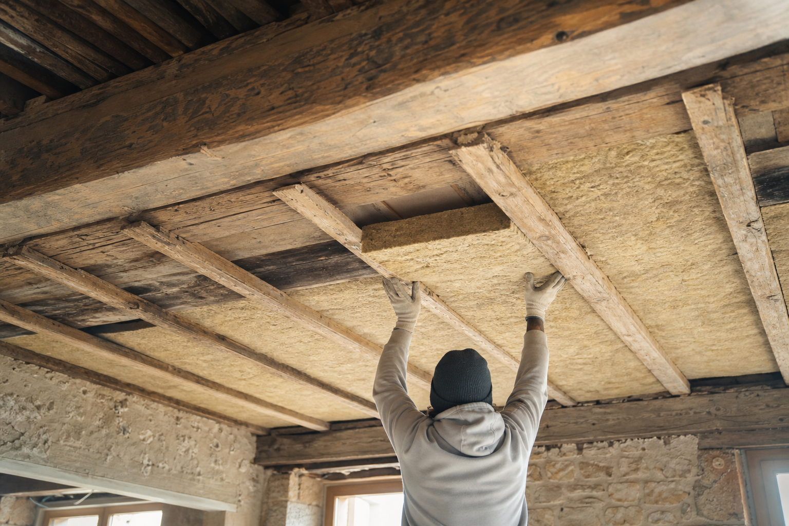 Quelle isolation phonique sur un plancher bois selon le bruit ?