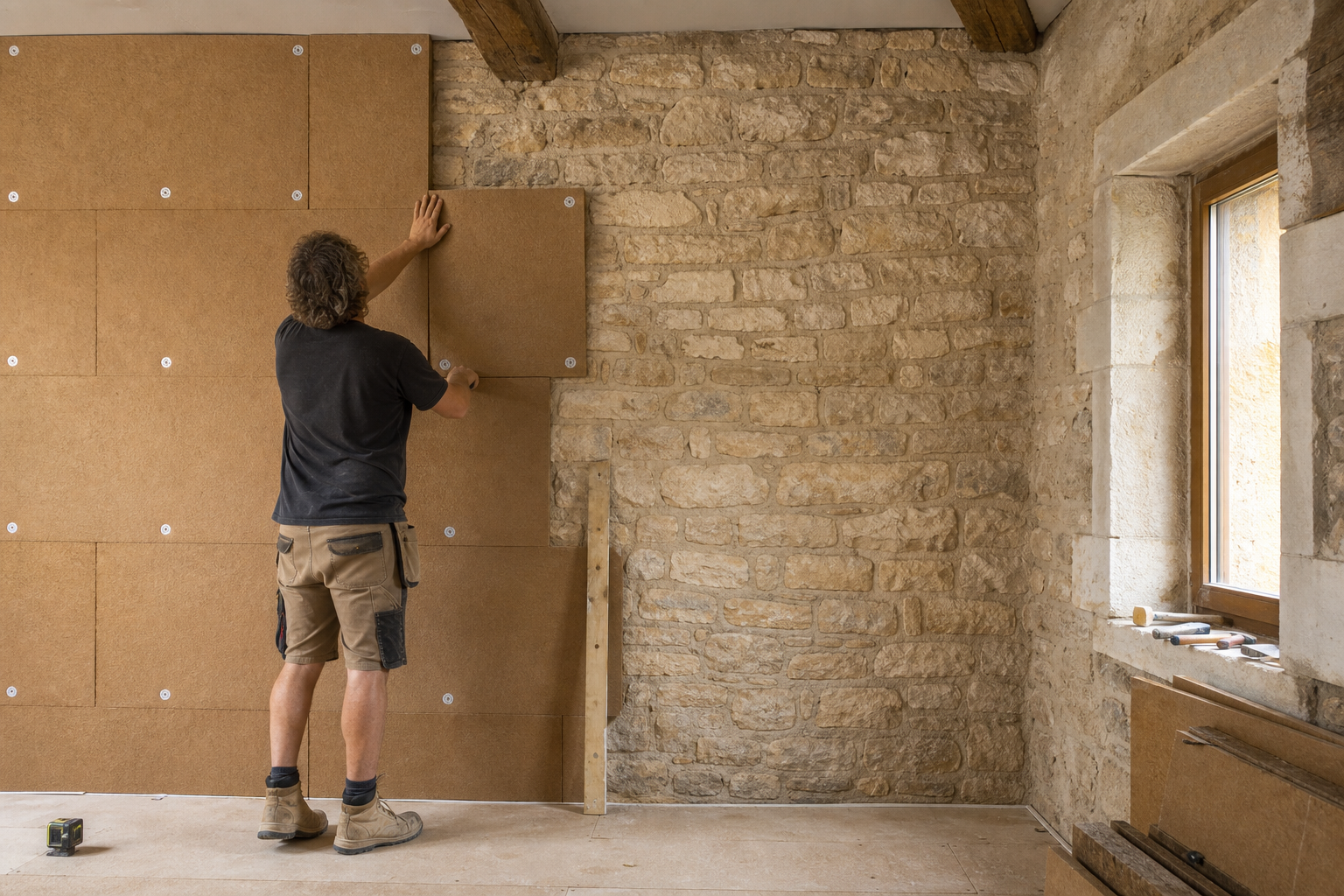 Comment isoler un mur en pierre sans piéger l’humidité