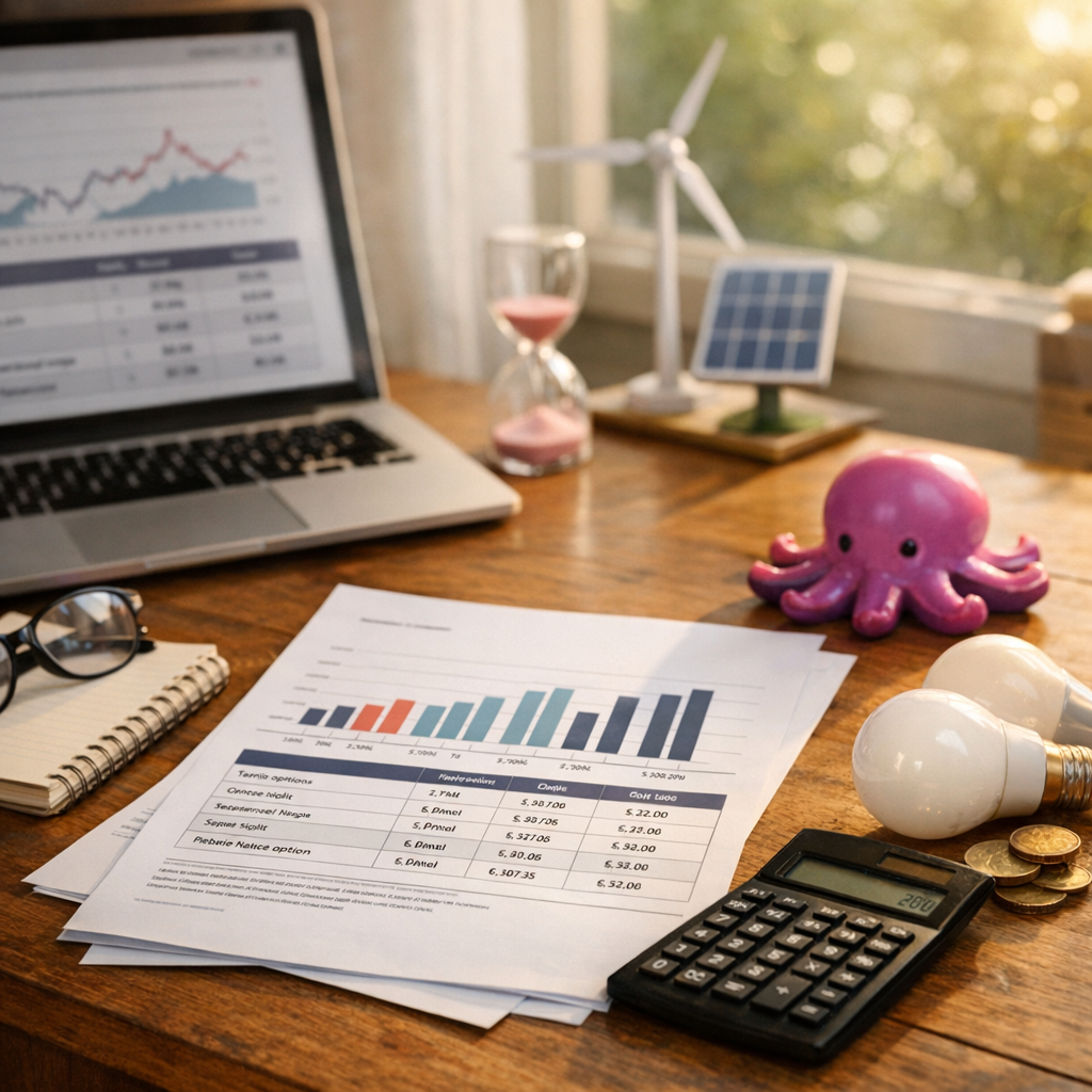 Tarifs, prix du kWh et options 2026&nbsp;: le benchmark chiffré à vérifier
