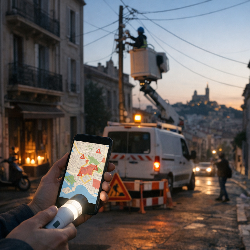 3. Marseille quartier par quartier&nbsp;: consulter les coupures et travaux près de votre adresse