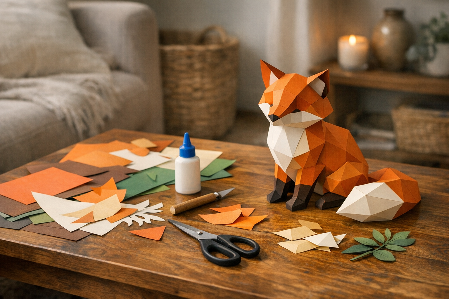 Papercraft 3D : une activité créative pour la maison
