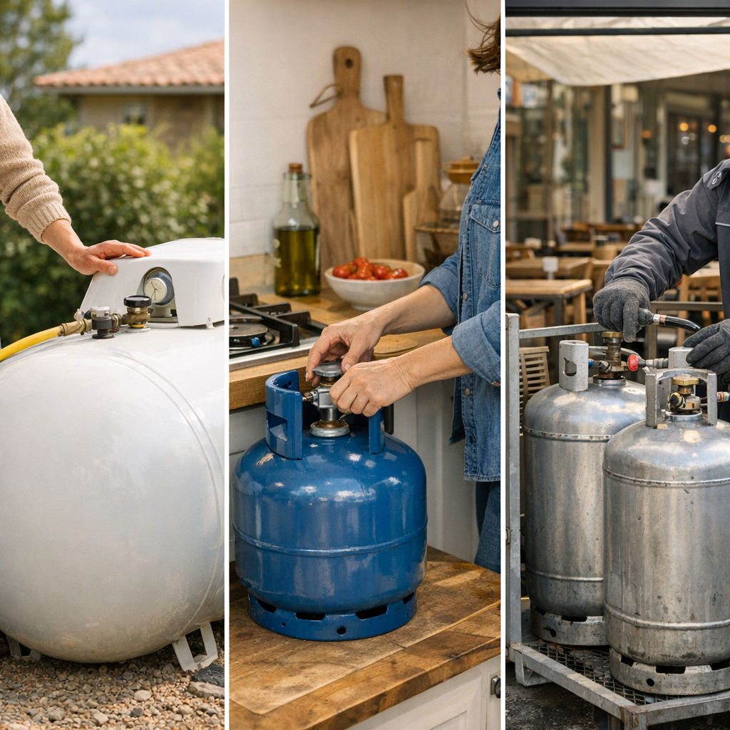 3. Vous êtes client citerne, bouteille particulier ou bouteille professionnel ?