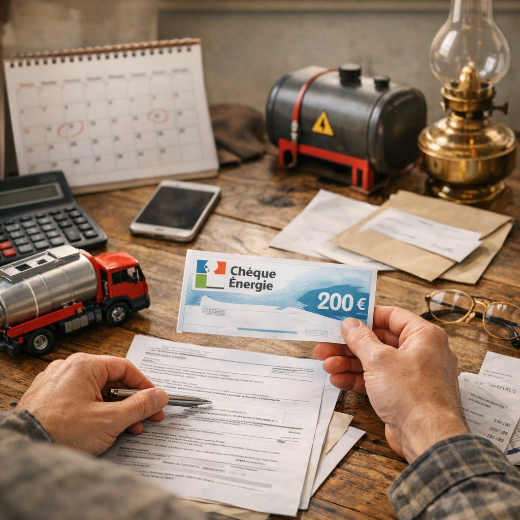 Comment obtenir et utiliser le chèque énergie fioul&nbsp;: étapes, dates limites et erreurs fréquentes