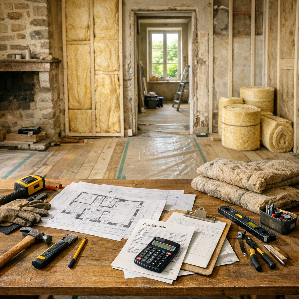 Quel Prix prévoir pour la Rénovation d’une maison en 2026 ?