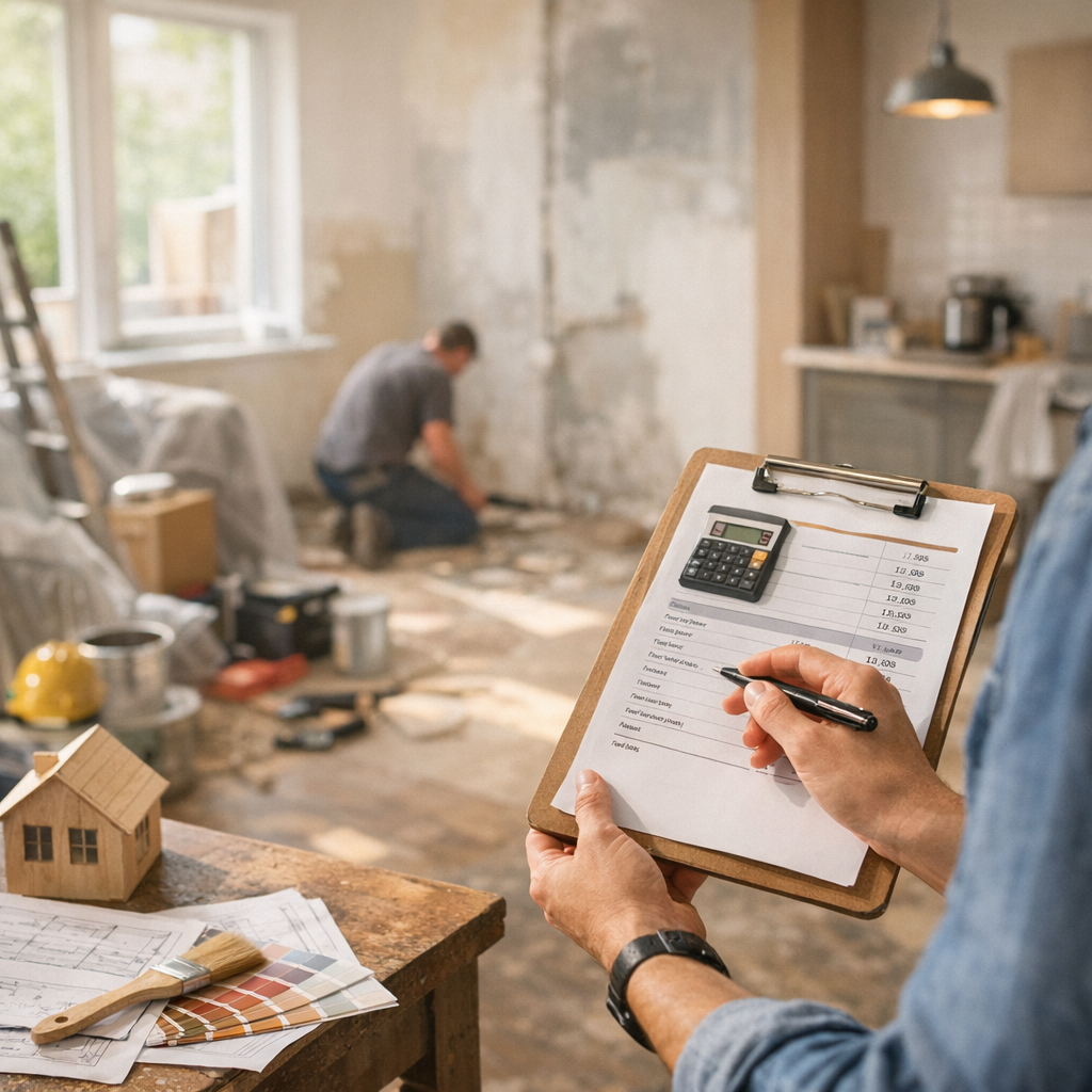 Quels travaux de rénovation avec votre budget ?