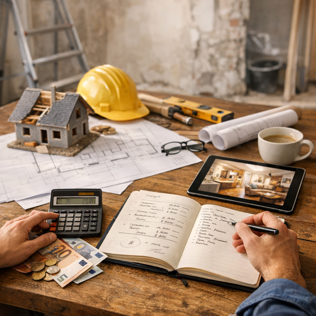 Budget&nbsp;: combien prévoir selon l’ampleur des travaux&nbsp;?