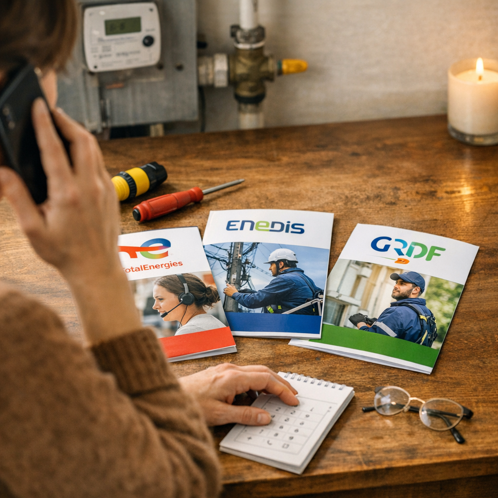 Panne, urgence gaz ou électricité&nbsp;: quand appeler TotalEnergies, Enedis ou GRDF&nbsp;?