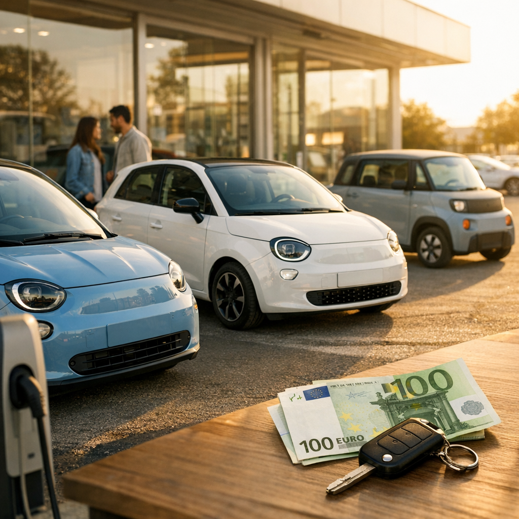 Quelles voitures électriques sont disponibles à partir de 100 €/mois&nbsp;?