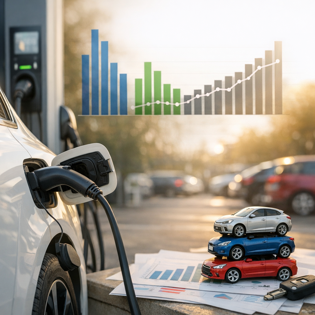 Notre lecture chiffrée&nbsp;: recharge, BEV/PHEV et rythme mensuel